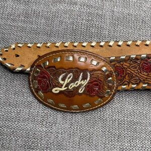 Lyntone Kenny Rodgers “Lady” western belt size 30